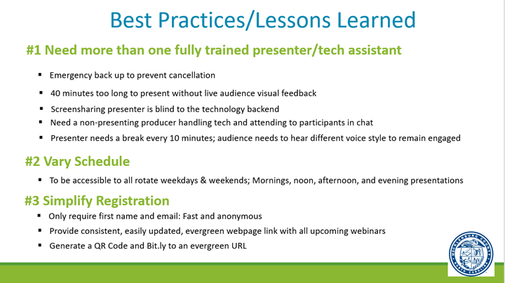 Meckleberg_Lessons learned