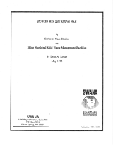How to Win the Siting War: Case Studies in MSW