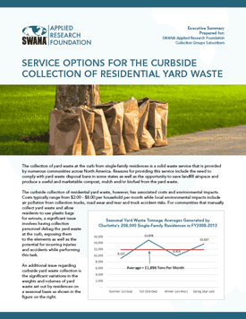 Exec summary - yard waste collection