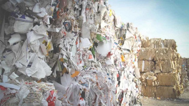 Recycling bales