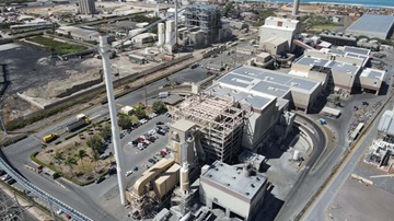 An overhead view of the H-POWER waste conversion facility